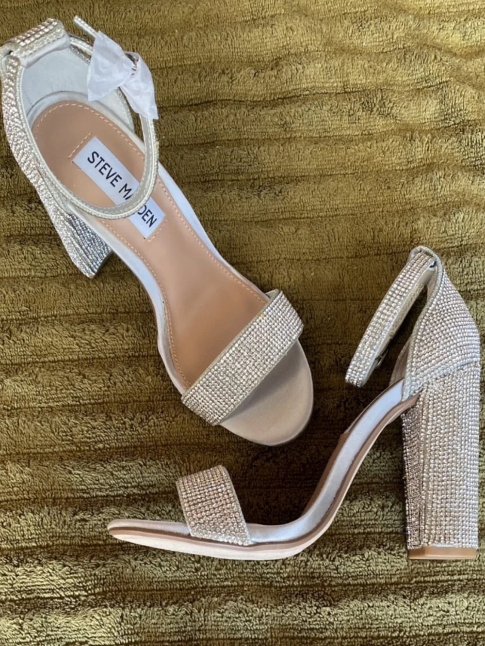 Steve Madden Carson Crystal Heels